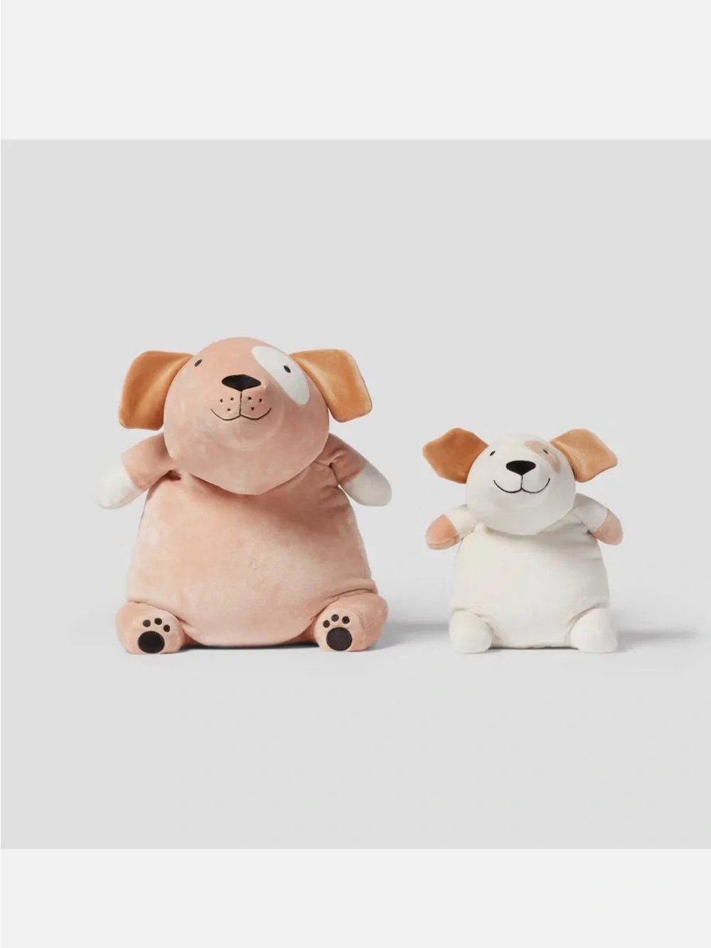 NEW Dog and Baby Weighted Plush Kids' Throw Pillow Brown Pillowfort for Anxiety
